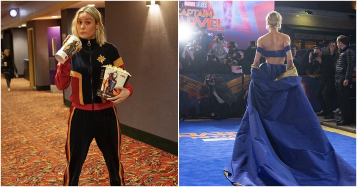 《驚奇隊長》布莉拉森突襲電影院！但大家討論的都是她身上的那套運動服？ 驚奇隊長、布莉拉森、Brie Larson、漫威、Marvel、女英雄