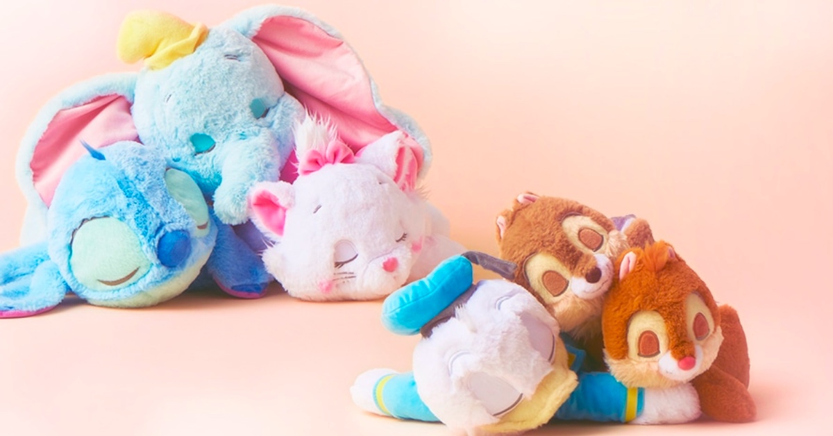 五月病侵入迪士尼？！「小飛象、唐老鴨」多款人氣角色睡姿玩偶有夠萌♡ 睡姿玩偶、日本、迪士尼、五月病、小飛象