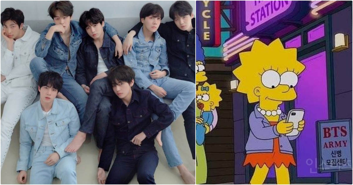 辛普森家族裡居然出現「防彈少年團」？在動畫裡高調招募新粉，網友：「作者曝露屬性」 辛普森家族、防彈少年團、BTS、防彈回歸