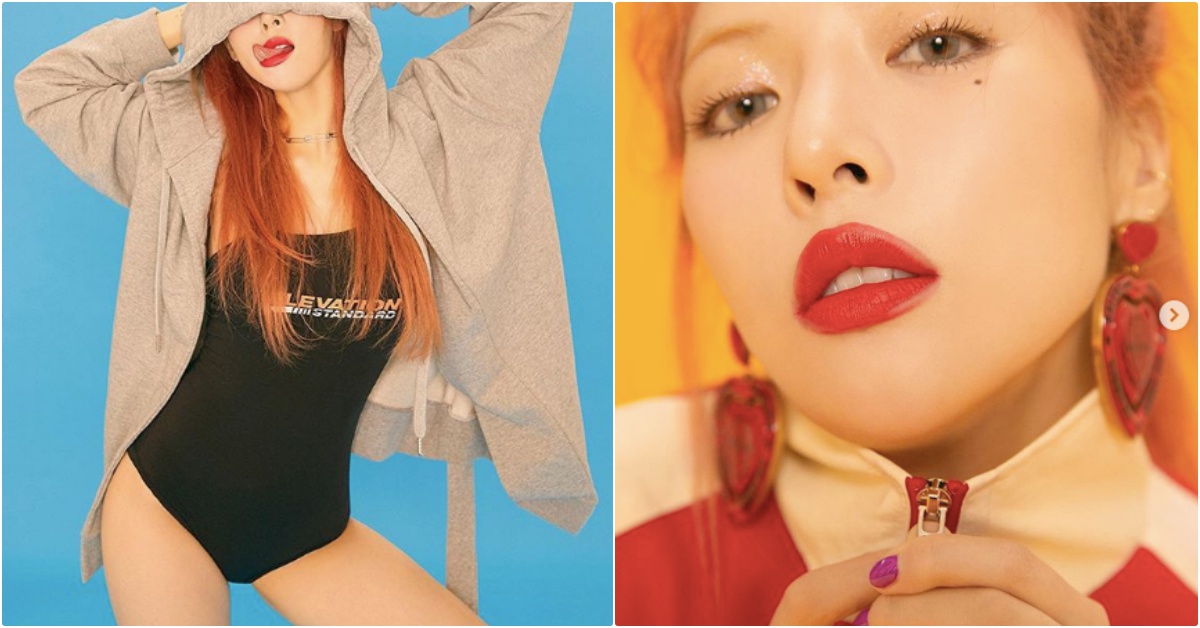 火辣小野馬「泫雅」回來了♡穿上歷代級性感高衩泳裝拍畫報，女神限定同款搶翻啦！ 泫雅、泫雅畫報、泫雅穿搭、Stylenanda、Stylenanda新品、韓星畫報