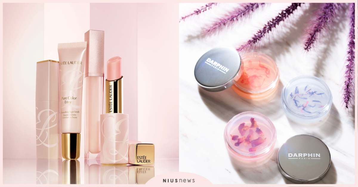 DARPHIN花瓣唇頰霜好夢幻、雅詩蘭黛首次推出粉管潤唇！必看鮮貨盤點｜妞週報 妞週報、粉嫩慾望美唇修護系列、DARPHIN、花瓣精油唇頰霜