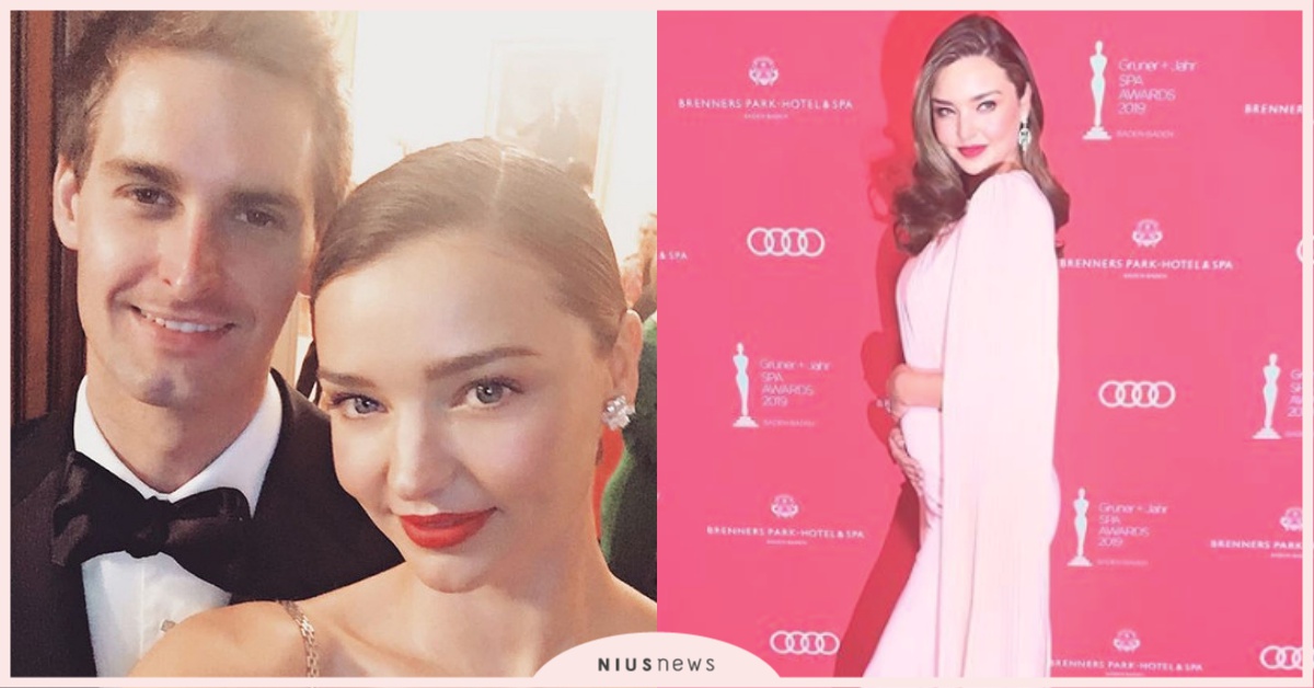 超模米蘭達可兒生子進度飆高速！上一胎生完沒一年，IG紅毯摸肚照宣布懷上第3寶！ 米蘭達可兒、懷孕、伊萬斯皮格