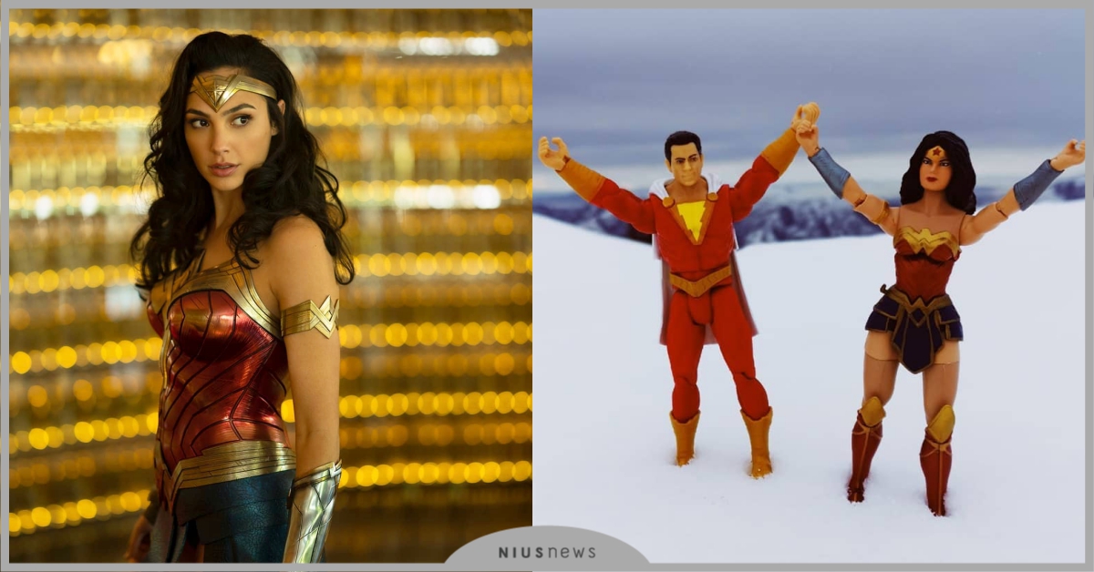 「神力女超人」蓋兒加朵歡慶沙贊加入DC！獨家雪地合照笑翻眾人！ 神力女超人、蓋兒加朵、DC、沙贊、超級英雄