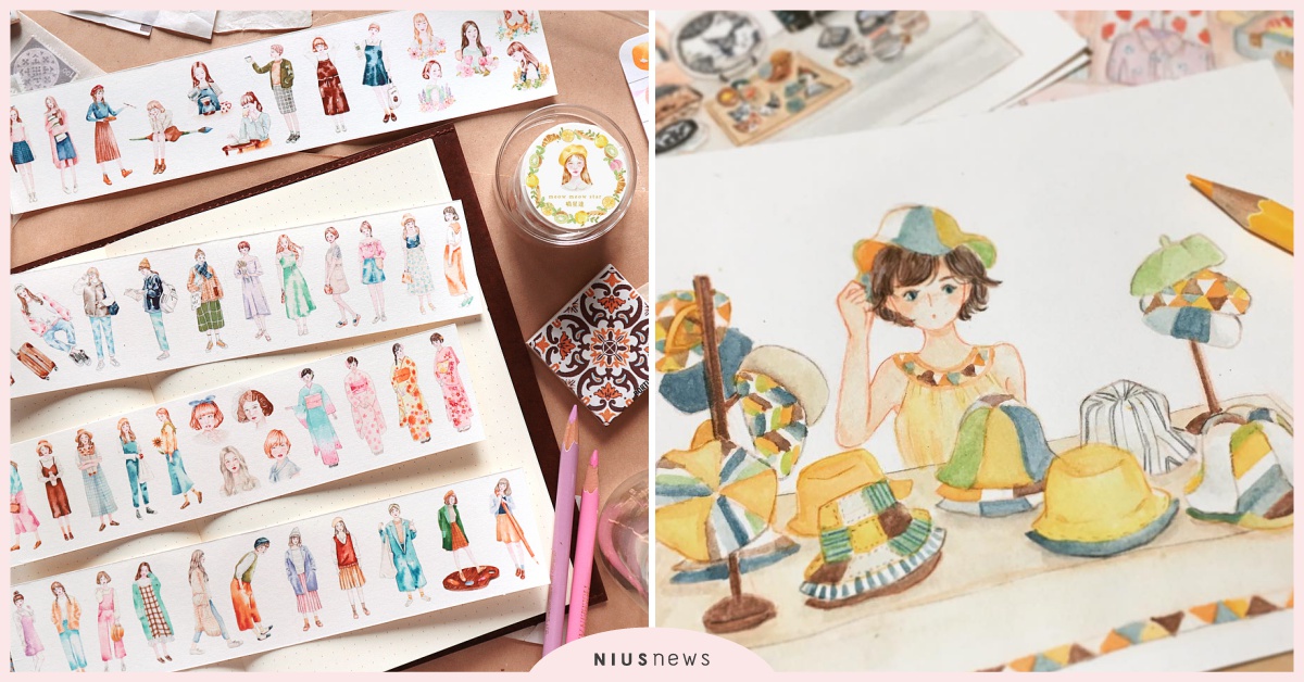 療癒系插畫請PICK！精選5位台港日插畫家筆下閃閃發亮的女孩！ 插畫、療癒、插畫家、台灣、香港