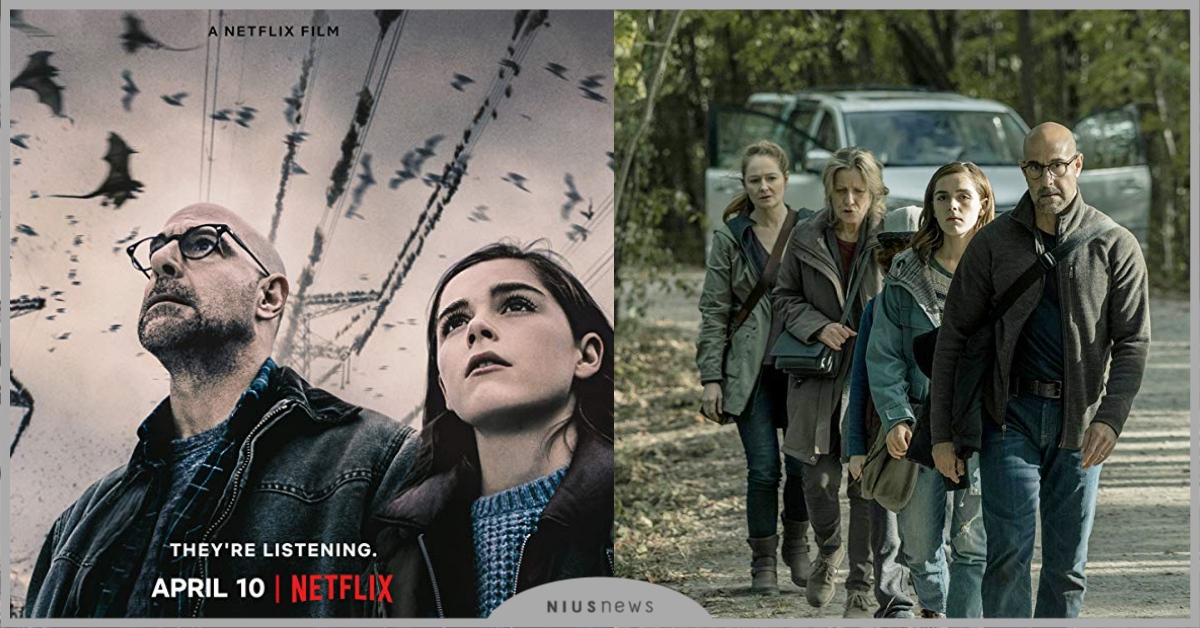 這次也別發出聲音！Netflix新片融合《噤界》、《蒙上你的眼》驚悚登場！ 噤界蒙上你的眼、電影、驚悚、恐怖、怪獸、寂靜殺機、Netflix、琪兒蘭席普卡