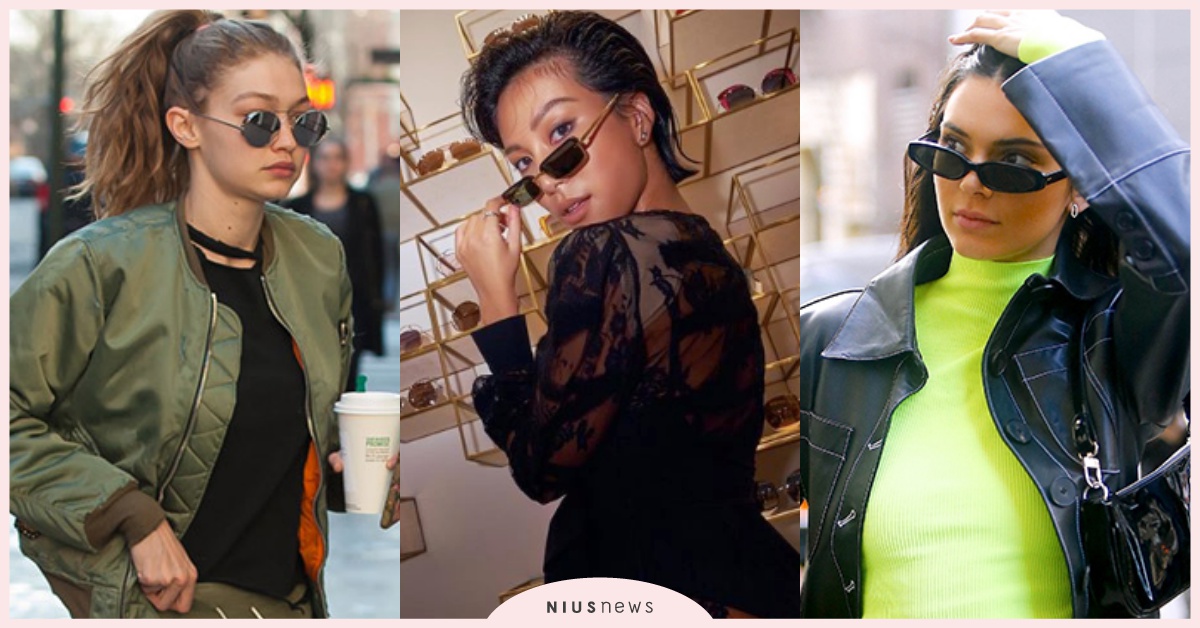 莫莉站台LINDA FARROW：「墨鏡要戴不戴才時髦」！大推這款絕不挑臉型！ 莫莉、LINDA FARROW、墨鏡、修飾、臉型