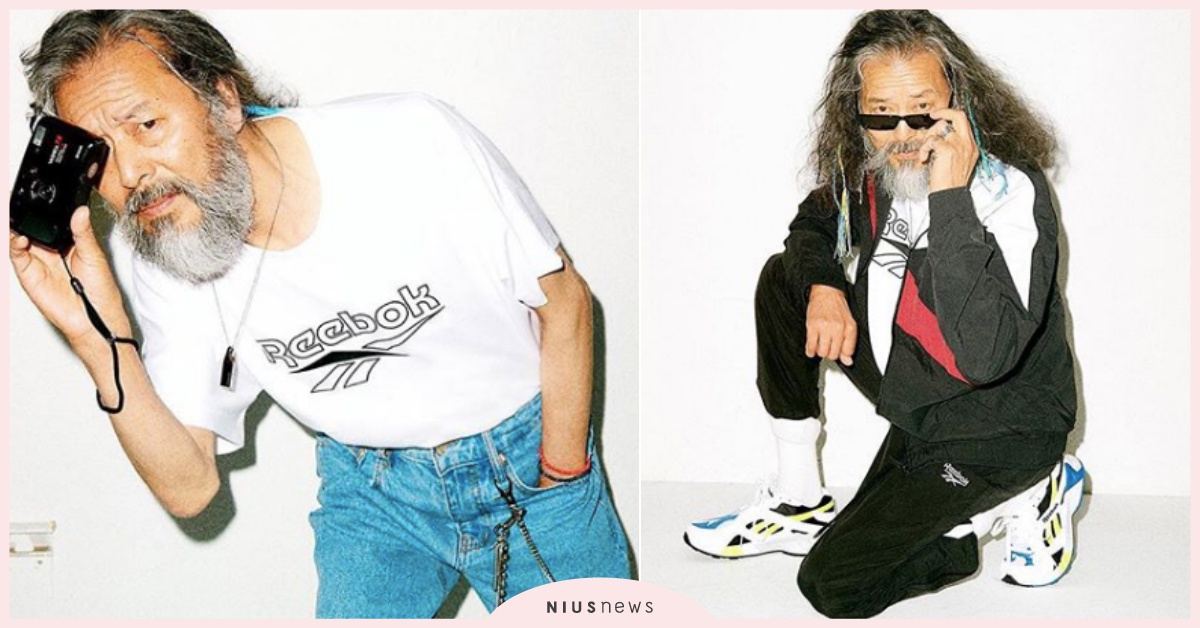 65歲的SWAG！韓國REEBOK找上最紅老爺爺拍攝超潮畫報，網友讚爆：想這樣活 韓國REEBOK、REEBOK復古跑鞋、韓國爺爺模特兒、韓國模特兒、最紅老爺爺