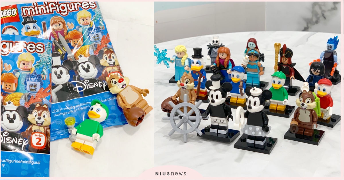 1928經典米奇米妮、艾莎安娜「樂高人偶迪士尼系列第二彈」睽違三年強勢回歸～ 711、7-11、樂高人偶、迪士尼、米奇