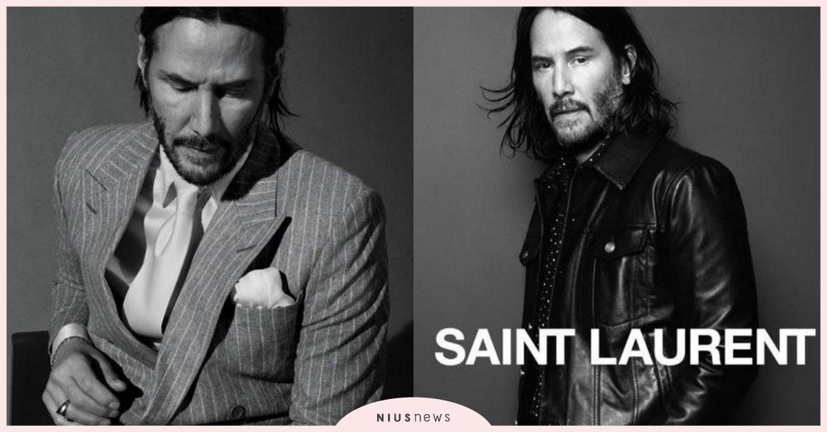 《捍衛任務3》上映前帥一波！54歲基努李維登上Saint Laurent秋冬大片 捍衛任務3、基努李維、Saint Laurent