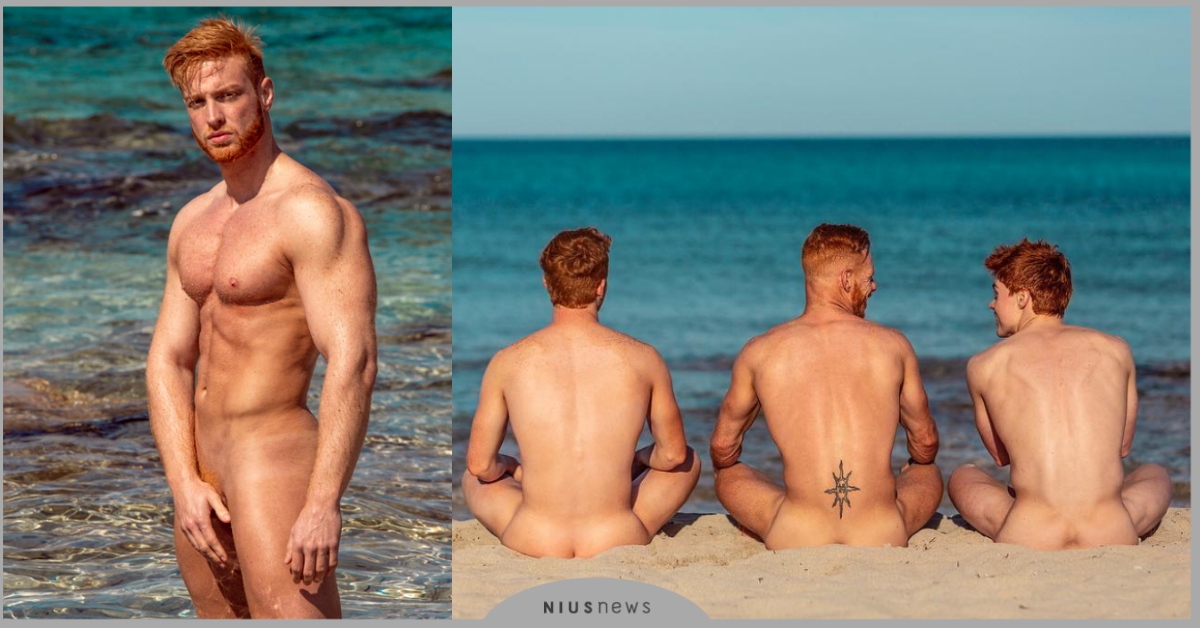 慎入！紅髮、肌肉、裸體「Red Hot」2020火辣年曆第一彈！直視太久會流鼻血 Red Hot、2020、年曆、月曆、紅髮