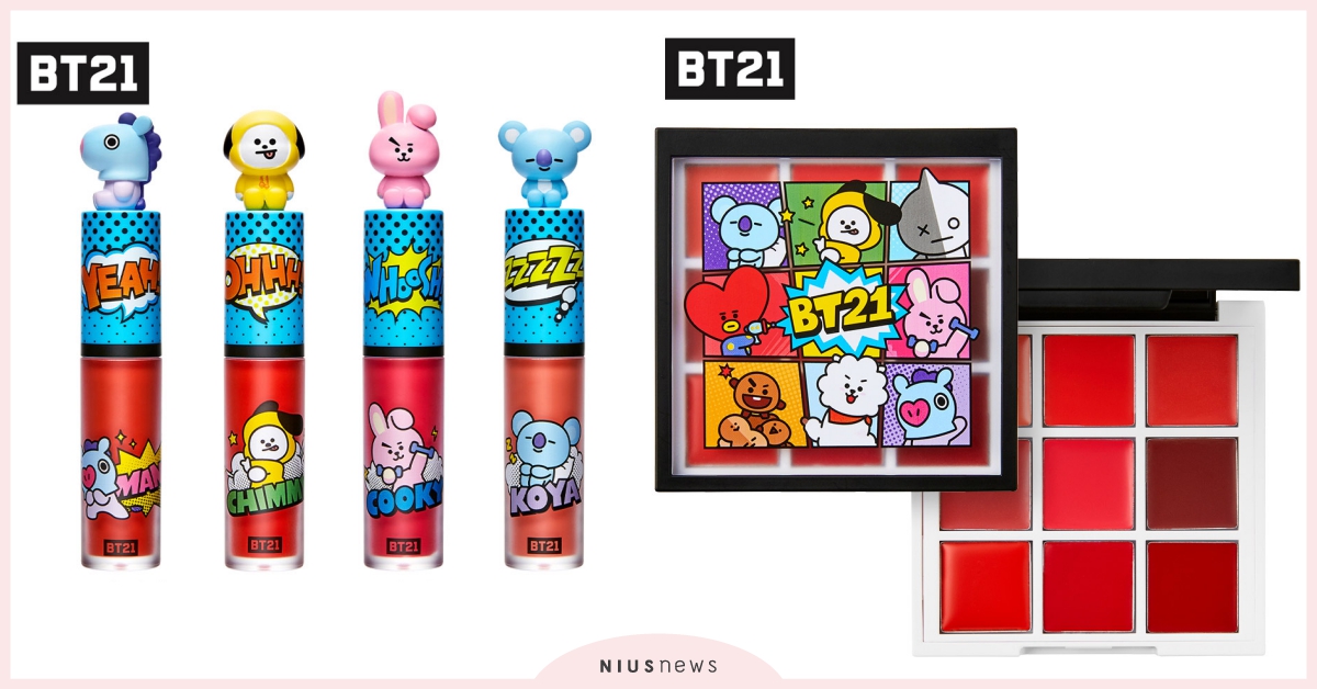 呼叫ARMY！全家限定「BT21聯名彩妝」就算補妝也要萌點十足♡ 全家、BT21、集點、彩妝、聯名、限定