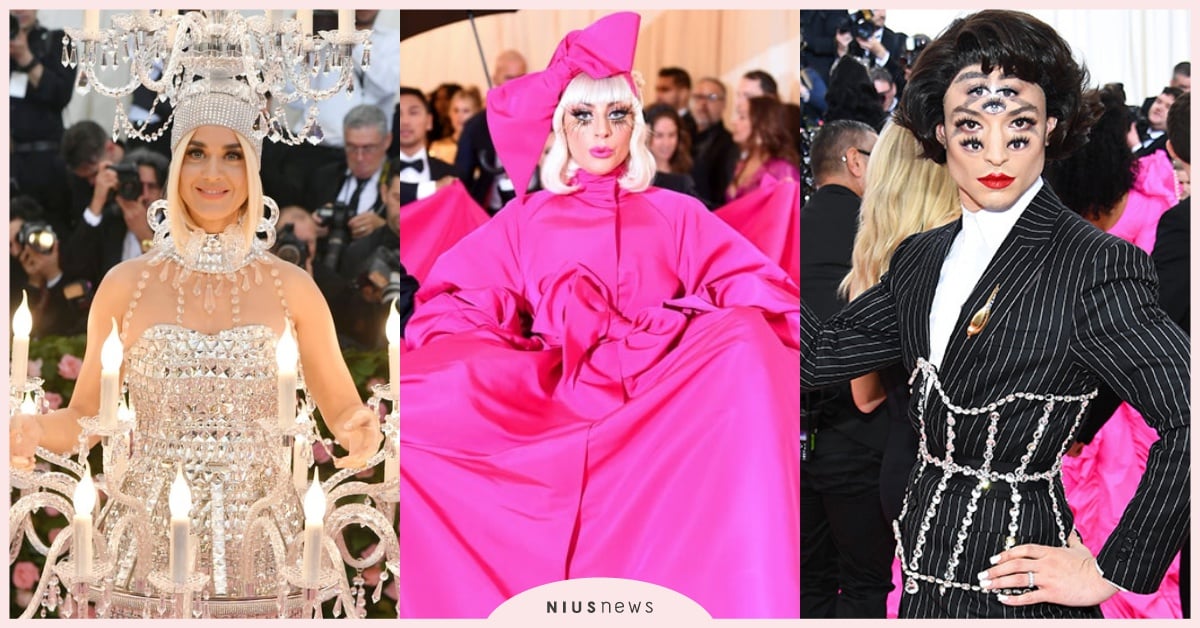 2019 MET GALA！卡卡換4套、凱蒂變水晶燈，伊薩米勒「複眼」登場！ 2019、MET GALA、大都會藝術博物館、女神卡卡、凱蒂佩芮