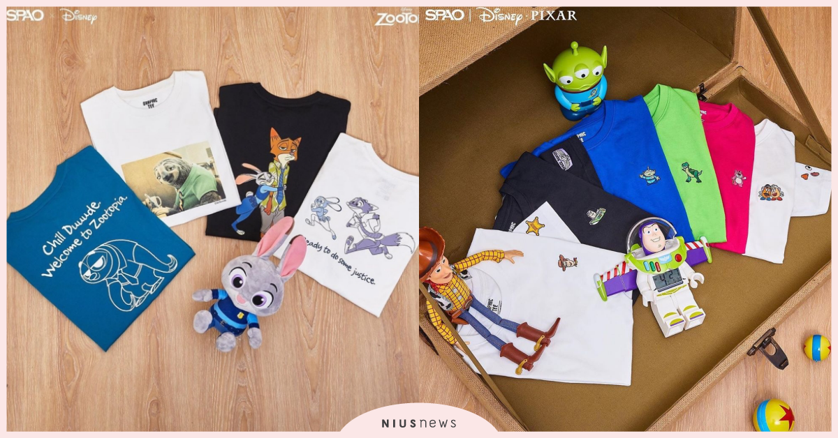 玩具總動員、動物方城市！韓國SPAO×迪士尼聯名新品重磅登場 韓國SPAO、迪士尼、迪士尼公主、玩具總動員、動物方城市、SPAO迪士尼、SPAO DISNEY