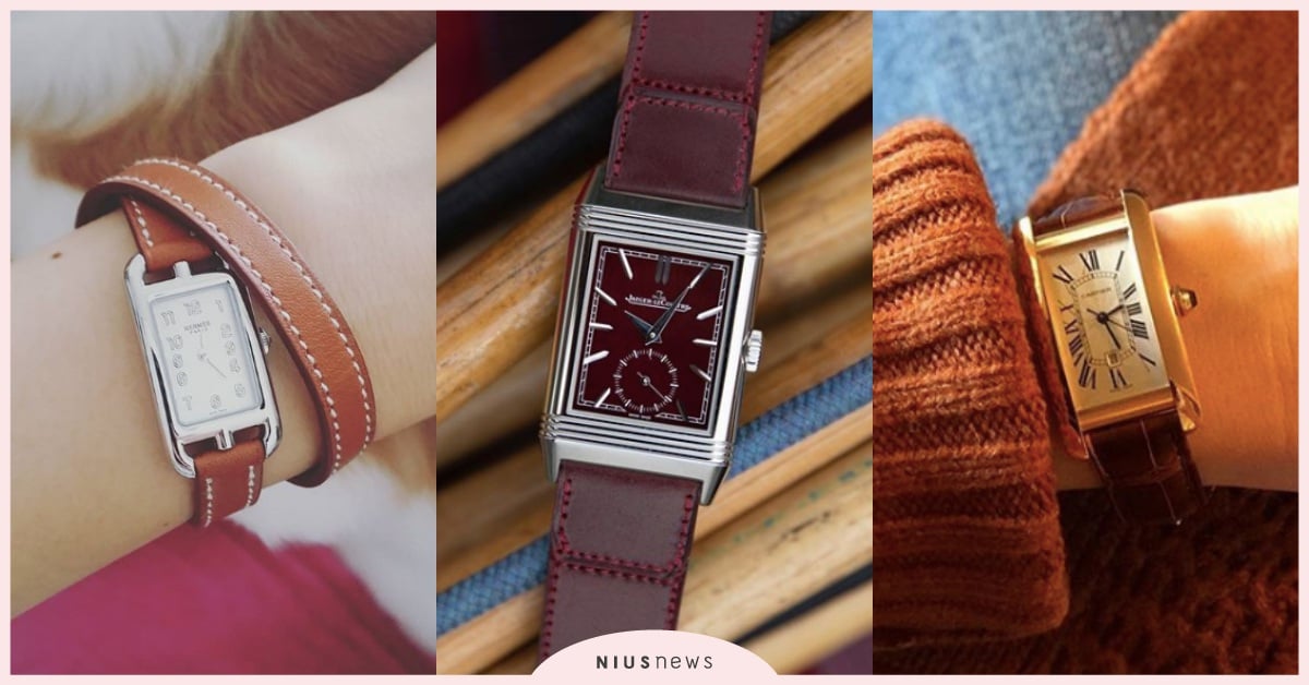 日雜編輯也推薦的5款長方形腕錶！讓手腕看起來更優雅的選擇就是它們了！ 腕錶、手錶、錶、Cartier、Tiffany、Chanel、Jaeger LeCoultre、Hermes、長方形腕錶