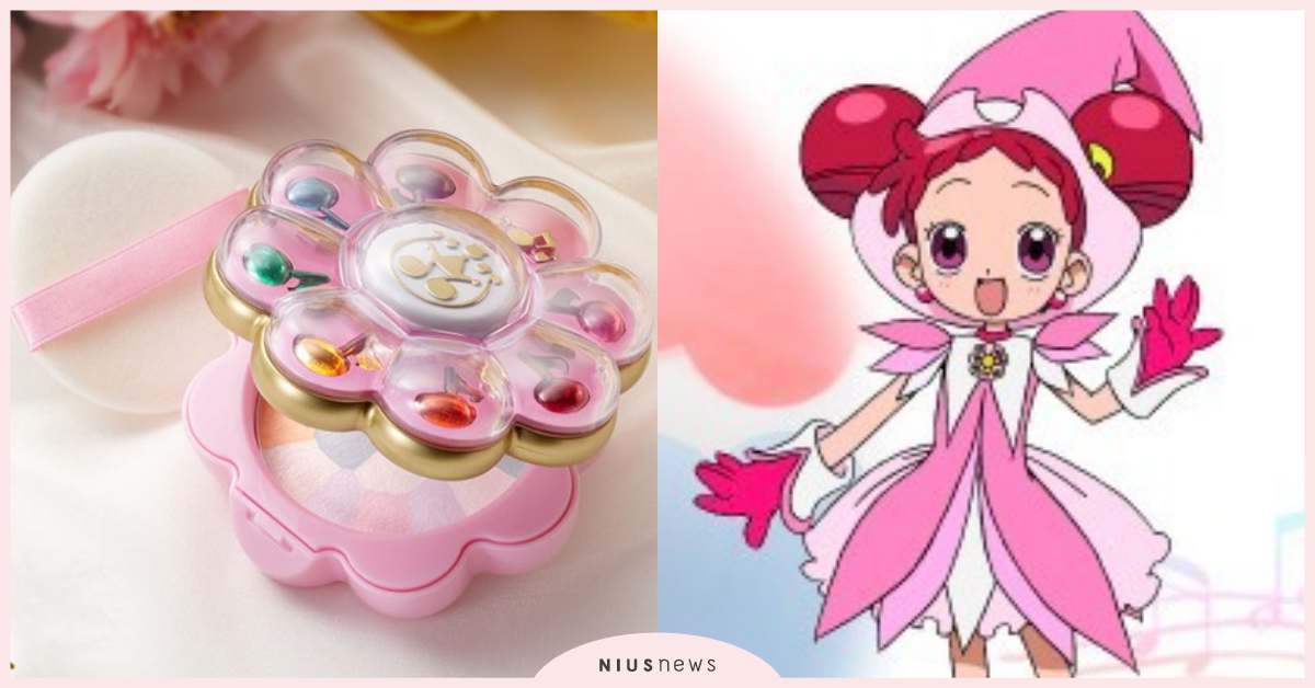 小魔女要滿20歲啦！日本推出DoReMi「變身器造型粉餅」，5色粉體立即提亮膚色 粉餅、DoReMi、變身器蜜粉、日本