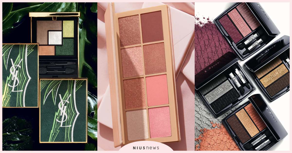 沒買到會想哭！2019討論度最高「夏限定眼彩盤」開箱試色，顏值和實用度都讓人驚艷 2019夏妝、眼影、YSL、Dior、訂製三色眼影盤