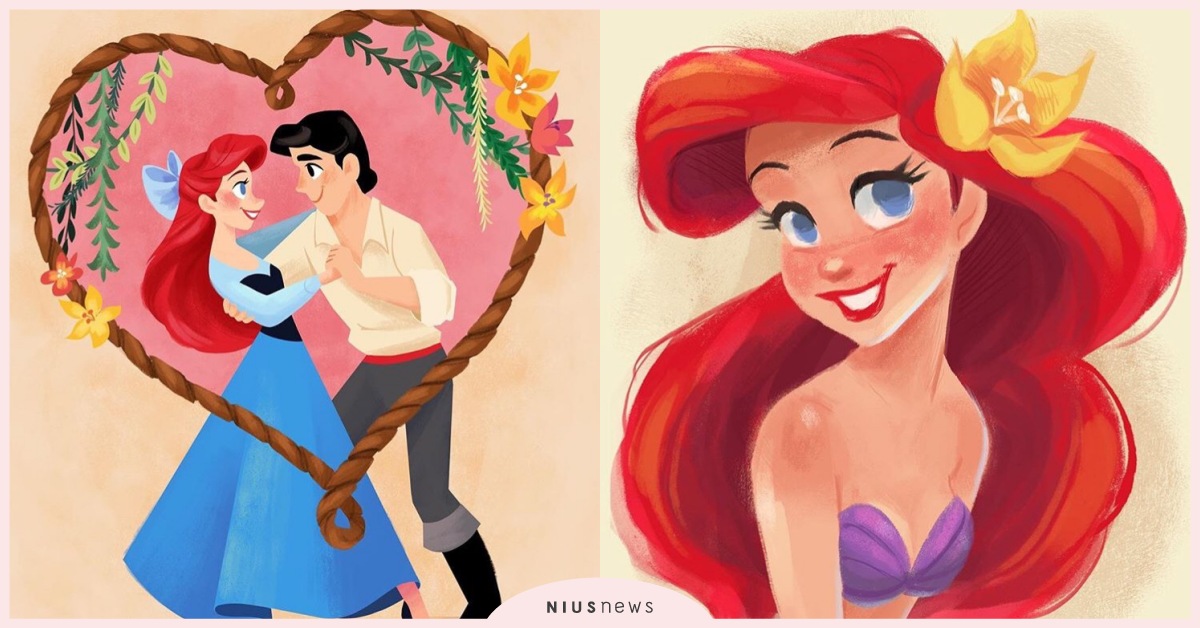 迪士尼小美人魚公主開設IG帳號，吸引千萬粉絲追蹤 迪士尼公主、愛麗兒、Ariel、Instagram