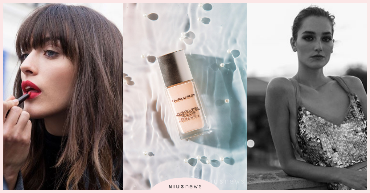 展現巴黎女伶VS紐約潮模的時尚態度！女孩們輕鬆擁有小顏珍珠光～ 底妝、粉底液、輕盈、持久、珍珠光