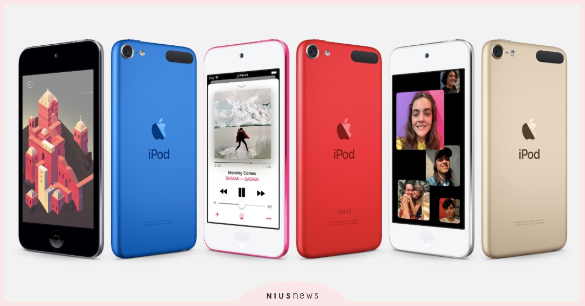 「iPod touch」回來啦！容量更大、顏色超繽紛、入手價6490元起！ Apple、iPod touch、蘋果、復活、Facetime