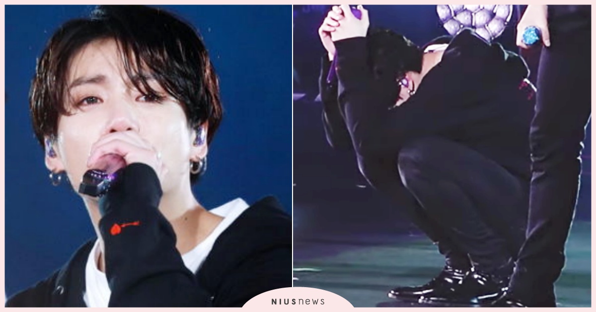 粉絲大合唱逼哭「防彈少年團」！柾國噴淚止不住，事後開直播狂解釋：「我才沒眼淚呢」 防彈少年團、BTS、防彈少年團世巡、柾國、VAPP、韓星演唱會