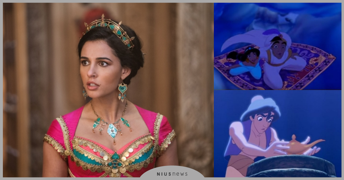 最成功的迪士尼真人版！《阿拉丁》電影vs.動畫神還原對比 阿拉丁、迪士尼真人版、茉莉公主、精靈神燈、威爾·史密斯、阿拉丁女主角、阿拉丁男主角、Will Smith、Mena Massoud、Naomi Scott、梅納·馬蘇德、娜歐蜜·史考特、馬文·坎薩林、邪惡賈方、猴子阿布、老虎樂雅