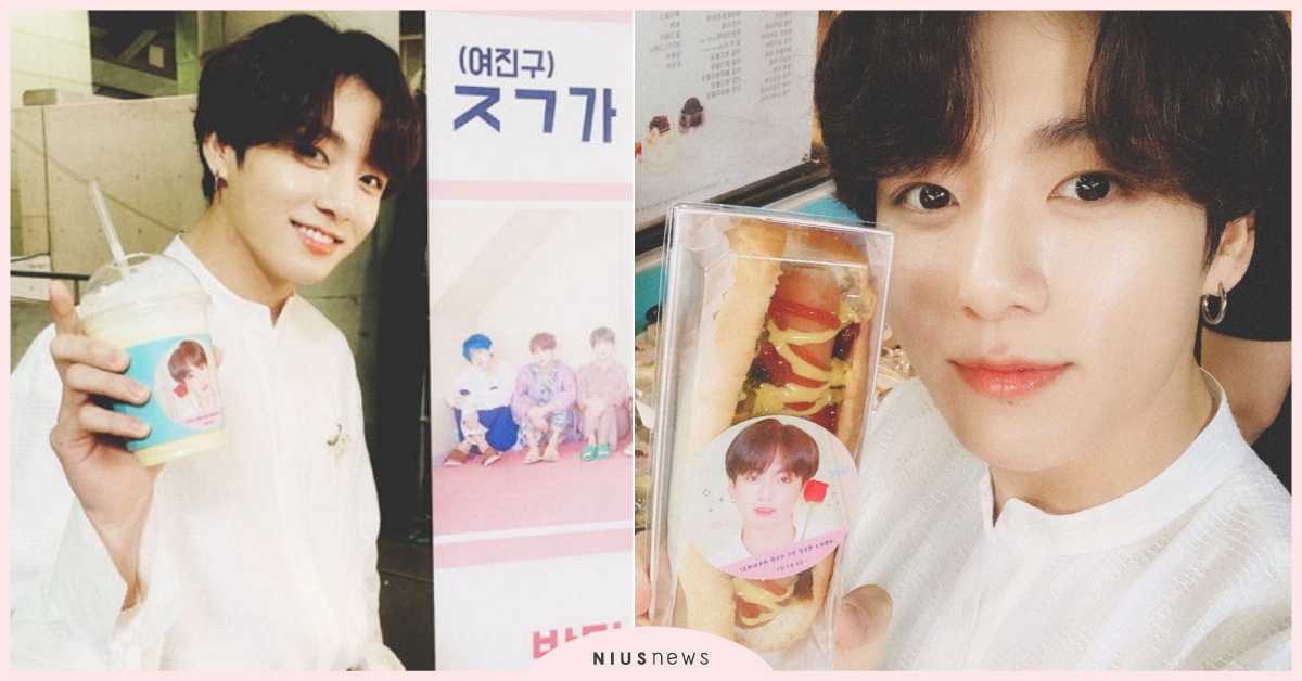 「怎知道我愛熱狗？」呂珍九神默契應援防彈少年團柾國，黃金忙內超感動狂拍帥照連發啦 防彈少年團、BTS、呂珍九、柾國、防彈釜山