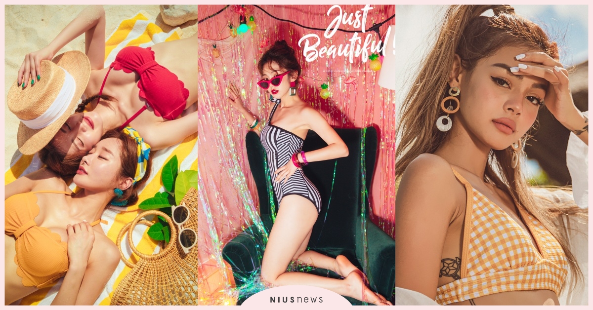 SUMMER TIME！韓妞到海邊都這樣穿～準備好泳衣開拍夏季美照囉！ 韓妞、泳衣、穿搭、海邊、shebeach