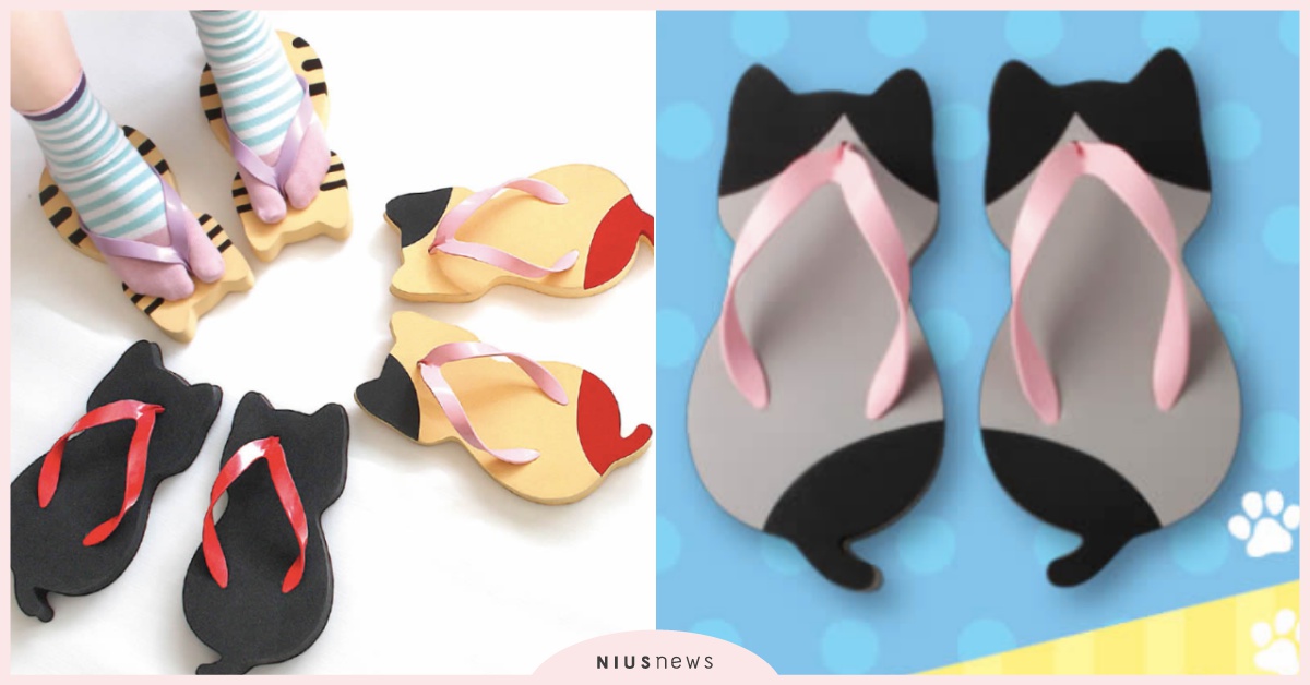 貓奴跪著穿！奈良木屐老店推出超萌「貓貓厚底夾腳拖」♡最新大理石花紋融化少女心 貓咪夾腳拖、貓咪木屐、なら下駄屋、奈良木屐、貓咪拖鞋