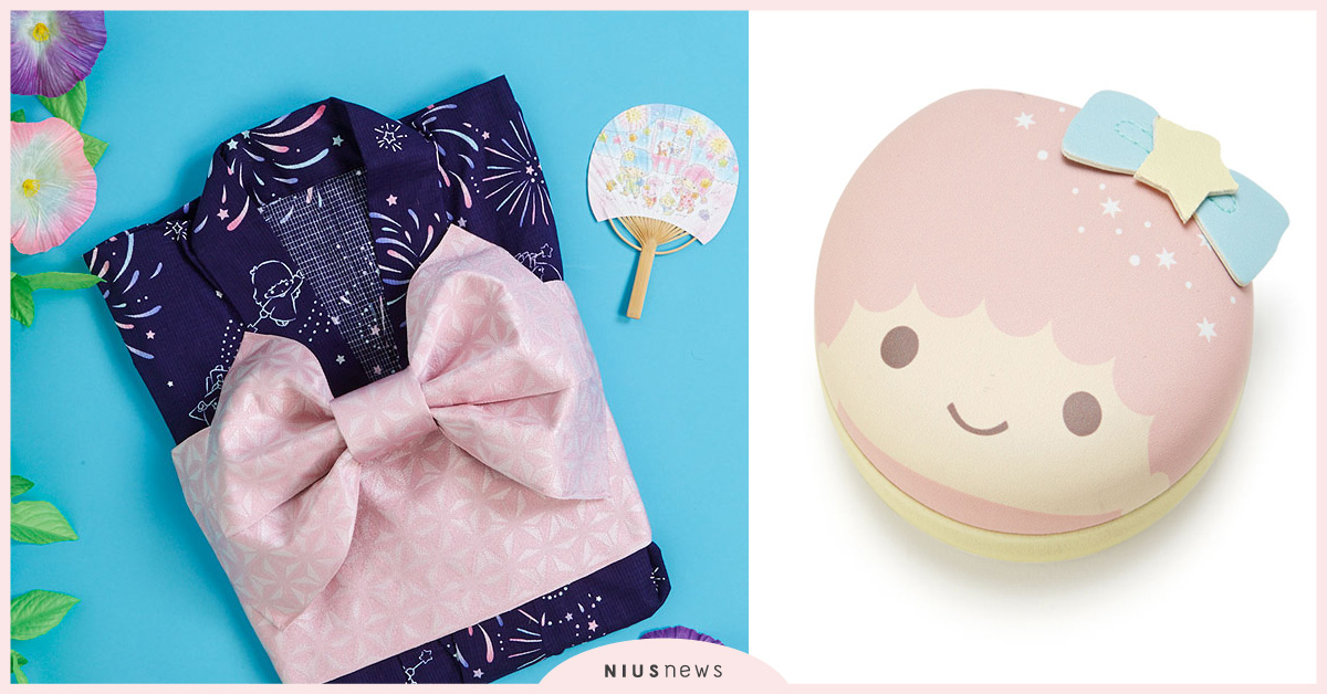 雙子星陪妳過夏季，超萌「Kiki&Lala夏日限定浴衣」賞花火就要穿上它 雙子星、七夕、夏日限定