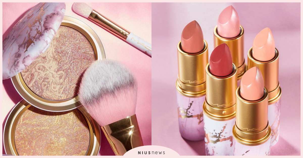 少女心噴發！M.A.C「粉紅大理石」彩妝系列台灣將開賣，漸層刷具美到自動奉上荷包 M.A.C、電光大理石、大理石紋、時尚專業12色眼影盤、時尚專業6色頰彩盤