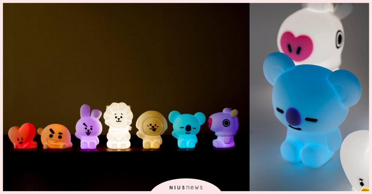 在夢中跟TATA相見！BT21最新周邊「七彩變色小夜燈」，阿米get起來 BT21小夜燈、LINE FRIENDS、TS防彈少年團、KOYA、RJ、SHOOKY、MANG、CHIMMY、TATA、COOKY、Jin、SUGA、j-hope、RM、Jimin、V、Jung Kook、金碩珍、閔玧其、鄭號錫、金南俊、朴智旻、金泰亨、田柾國