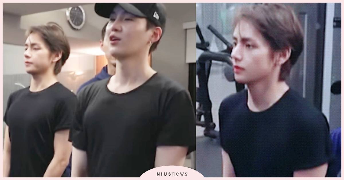 短短1秒就讓全網暴動！防彈少年團V＆SUGA隱藏「胸肌大放送」，粉絲：可惡想躺♡ 防彈少年團、防彈、BTS、V、SUGA、韓星胸肌、SUGA胸肌、V素顏