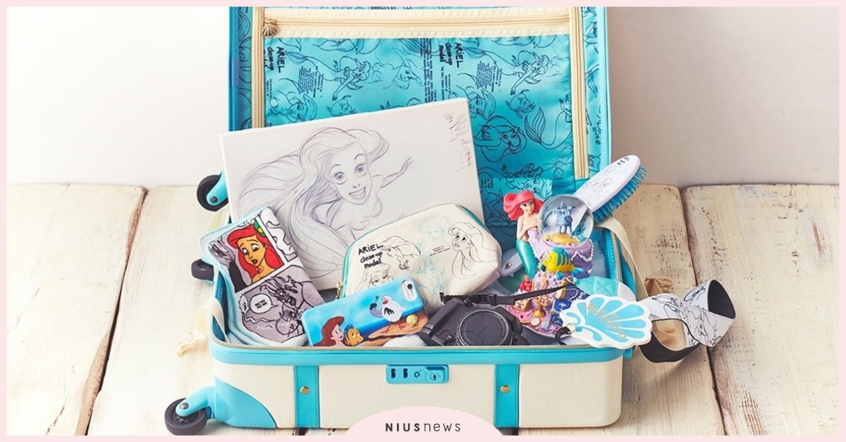 日本迪士尼商店推出「小美人魚」30週年系列週邊！「小比目魚」變身包包陪你去逛街 日本、迪士尼商店、小美人魚、30週年、愛麗兒、貝殼、海洋、小比目魚
