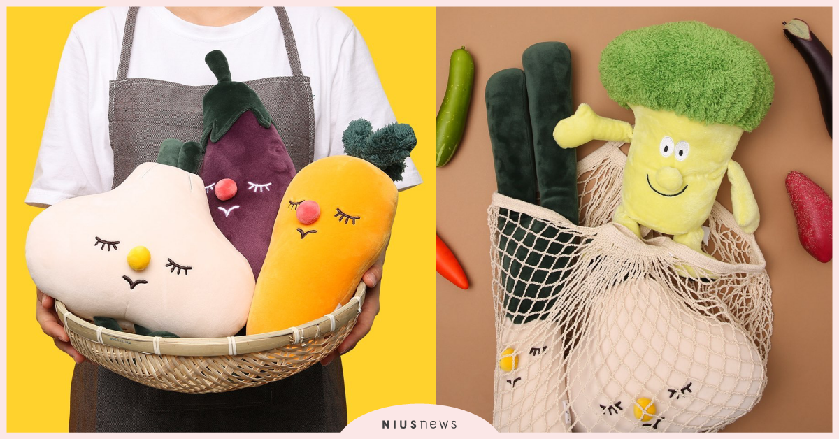 韓國BUTTER化身「菜市場」！青菜、蘿蔔抱枕娃娃任你挑 韓國BUTTER、韓國BUTTER超市、韓國BUTTER必買、韓國BUTTER娃娃、韓國BUTTER居家生活小物
