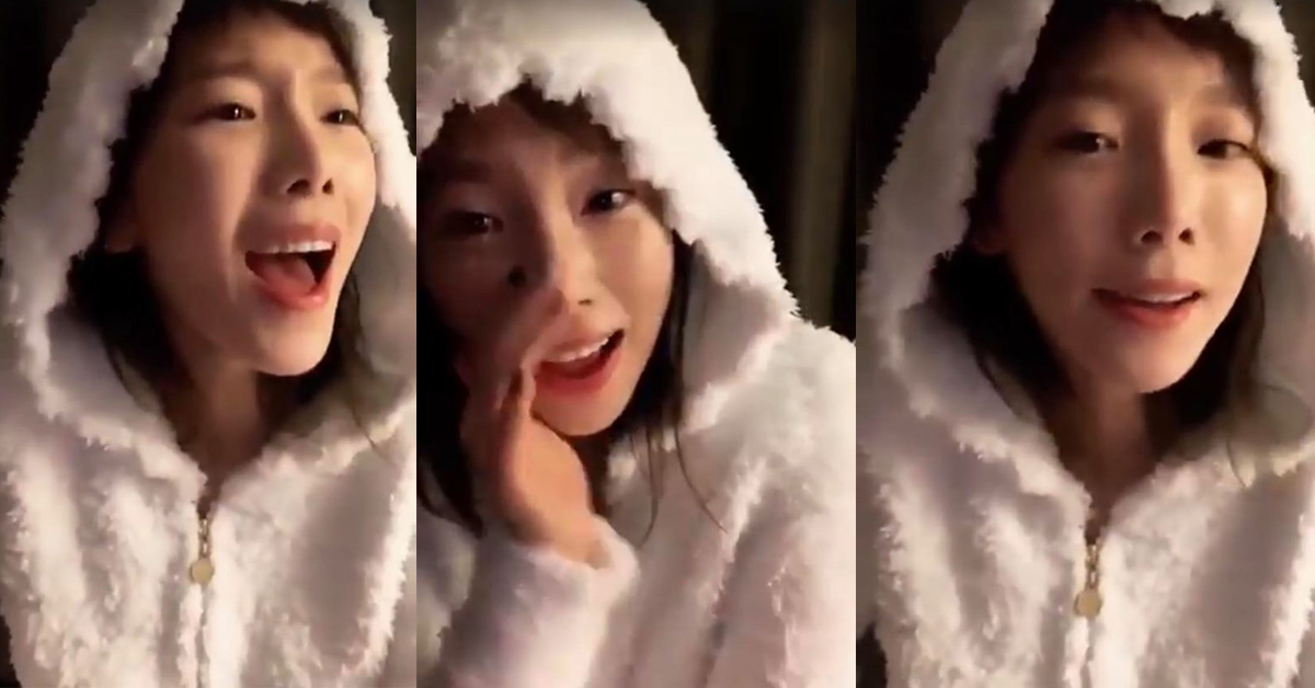 少女時代太妍IG直播喊粉絲名字可愛又好笑！粉絲看了：怎麼像在叫吃飯 少女時代、太妍、迷妹悄悄話