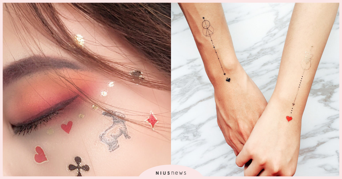 絕美手繪刺青貼紙！讓你成為這個夏天最有個性的女孩！ 粉色選物店、Paperself、刺青貼紙、文字花、星空、恐龍、糖果、愛麗絲、星座、護手霜