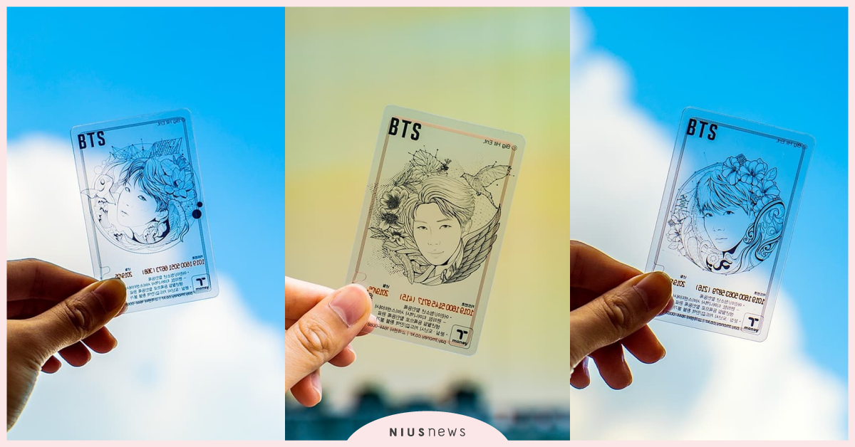 透明手繪版交通卡！「BTS防彈少年團Tmoney」再度銷售一空 BTS防彈少年團、BTS防彈少年團交通卡、BTSTmoney交通卡、BT21Tmoney交通卡、Jin、SUGA、j-hope、RM、Jimin、V、Jung Kook、金碩珍、閔玧其、鄭號錫、金南俊、朴智旻、金泰亨、田柾國