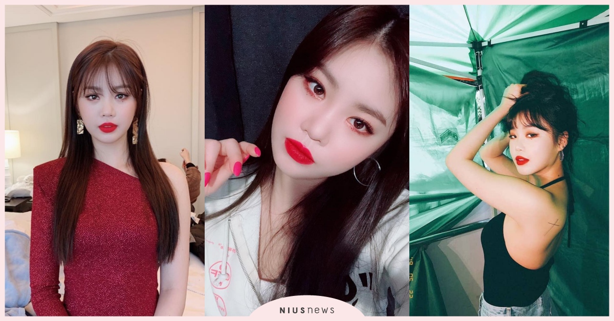 最適合紅唇的女偶像！(G)I-DLE穗珍的5種氣場爆棚紅唇LOOK♡ (G)I-DLE、穗珍、紅唇、LOOK、女偶像