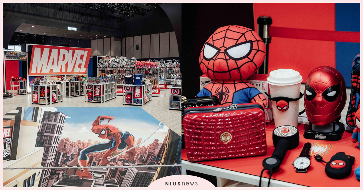 漫威80週年期間限定店！從蜘蛛人抱枕、行李箱到野餐墊，快來把彼得帕克打包帶回家 漫威、漫威80週年期間限定店、蜘蛛人、剛鐵人、彼得帕克、美國隊長、雷神索爾、復仇者聯盟