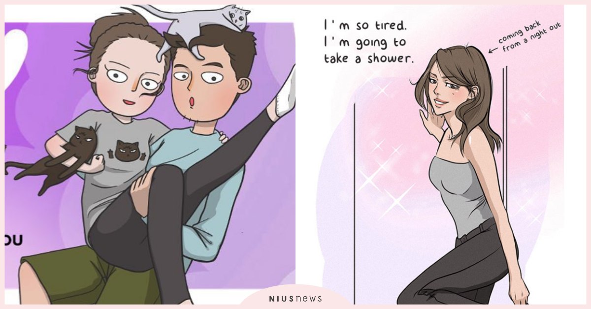 「可以放屁」好自在！ 戀愛插畫告訴妳：「真命天子就是他！」 murrzstudio、戀愛插畫、真命天子