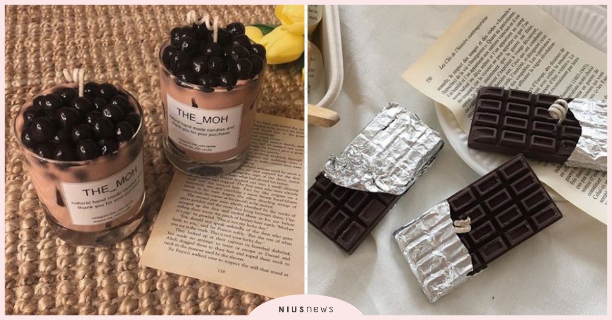 珍奶、甜點控注意！超逼真造型蠟燭每個都好想咬一口！ 香氛蠟燭、造型蠟燭、珍珠奶茶、蛋糕、馬卡龍、水果、台中