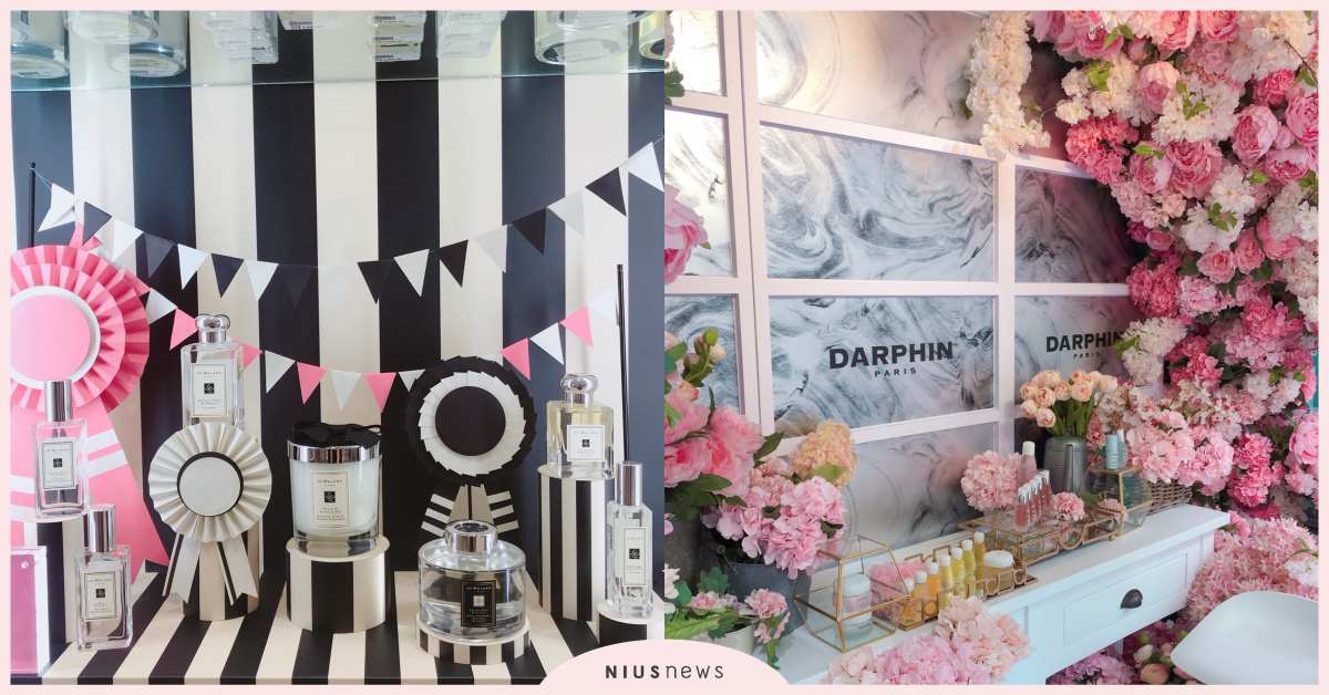 香氛六件組加碼送！Jo MALONE園遊會全台巡迴、DARPHIN粉紅花店超好拍 Jo MALONE London、DARPHIN、香氛園遊會、粉紅花店