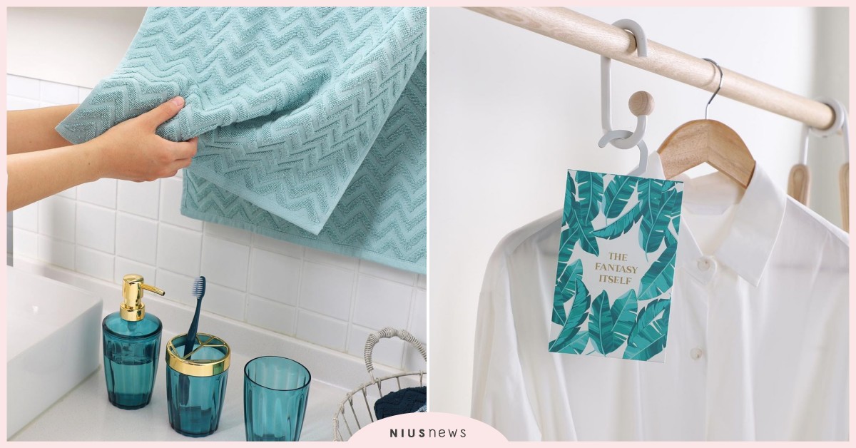 綠色控會心動！韓國大創「The Fantasy Itself」系列新品清新感滿滿 韓國大創、綠色、浴簾、洗手乳瓶、毛巾、旅行袋、療癒、舒心