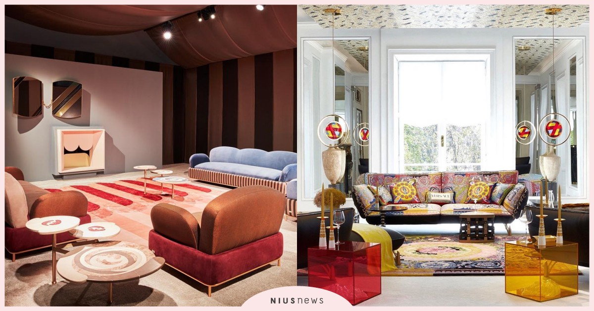 這些精品品牌也有出傢俱！華麗感的Versace跟柔和感的Fendi你喜歡哪種？ 傢俱、精品傢具、Versace、Fendi、Louis Vuitton、Bottega Veneta、Hermes