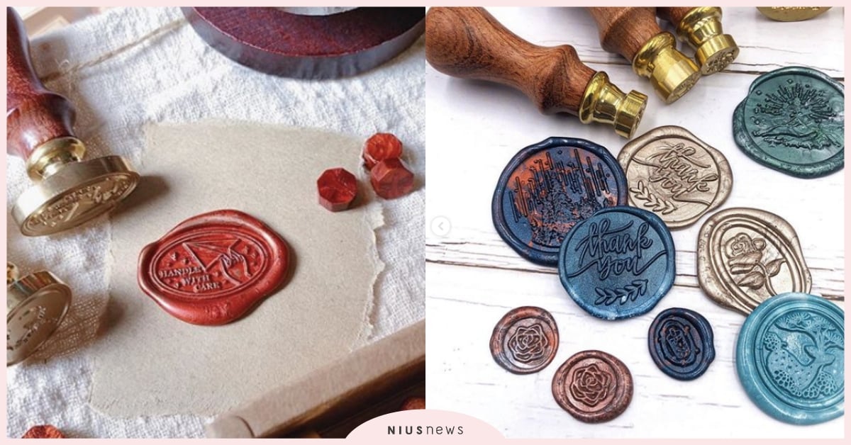 為手帳增添中古歐洲風情吧！封蠟章使用、教學步驟通通不藏私報給妳知！ 封蠟、文具、手帳、手作、文具控