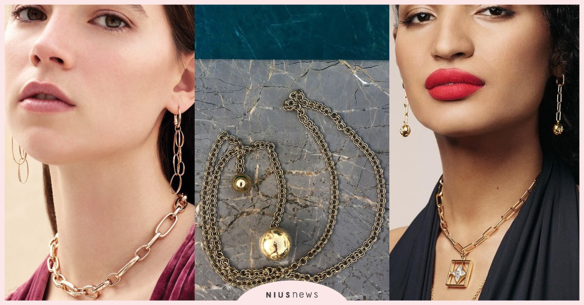 今年必備「鎖鍊飾品」！可中性可優雅的風格不怕挑不到喜歡的款式！ 配件、飾品、鎖鍊、Louis Vuitton、Tiffany & Co.、Pomellato、Bottega Veneta