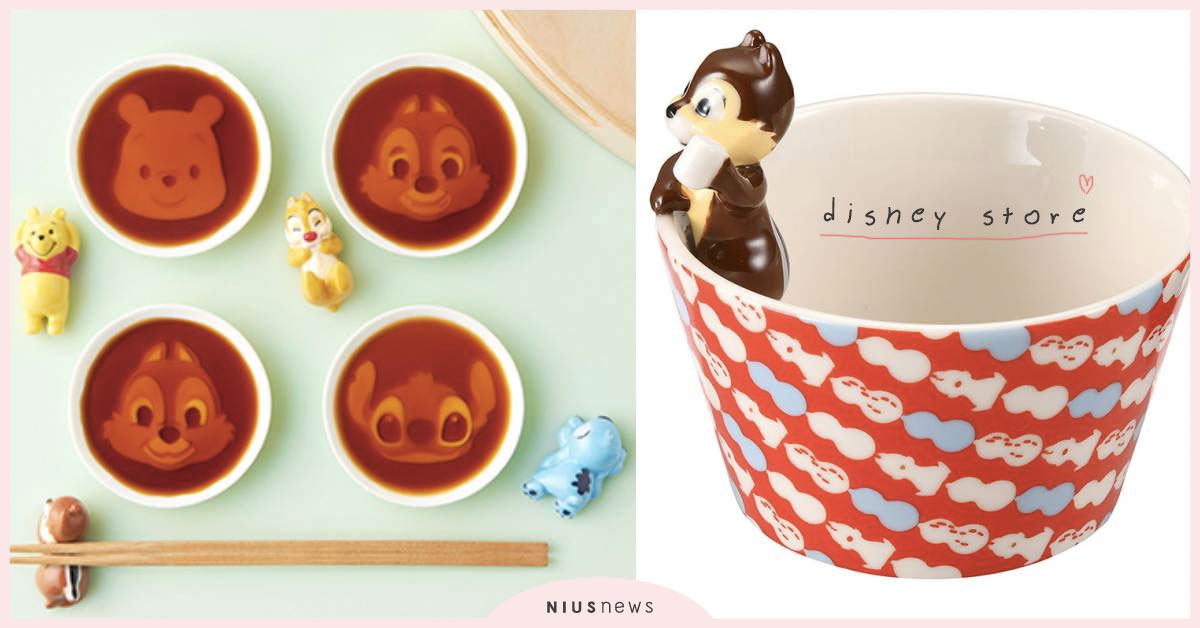 這一系列全包啦！日本迪士尼新出食器杯碗、超萌趴睡筷夾，快為餐桌添上驚喜小童趣 disneystore、迪士尼、小熊維尼、奇奇蒂蒂、史迪奇