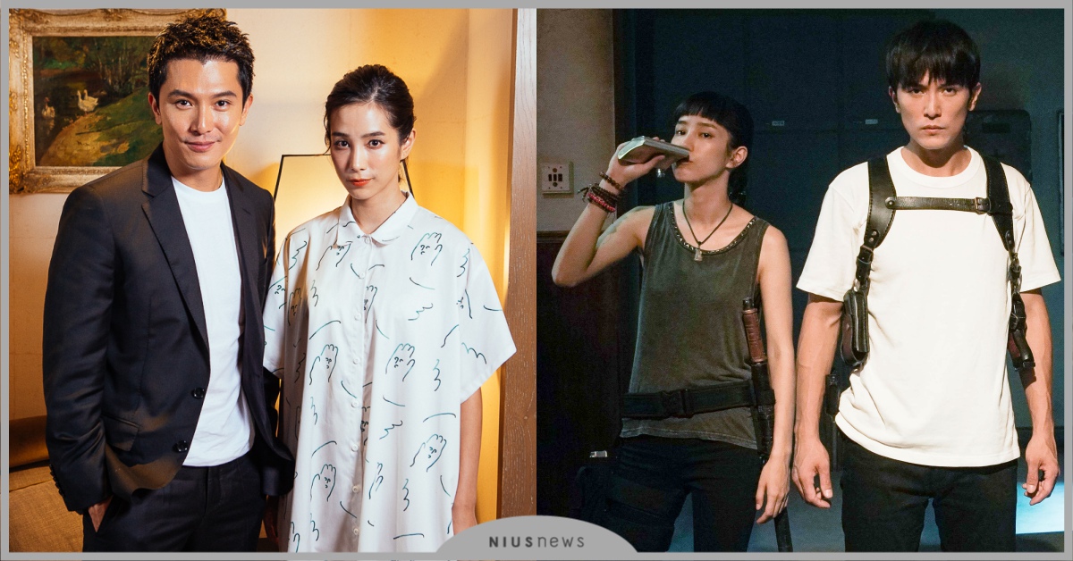 《第九分局》膽小邱澤被迫擁有陰陽眼！温貞菱與「好兄弟」對戲全憑想像！｜妞專訪 電影、第九分局、邱澤、温貞菱、妞專訪