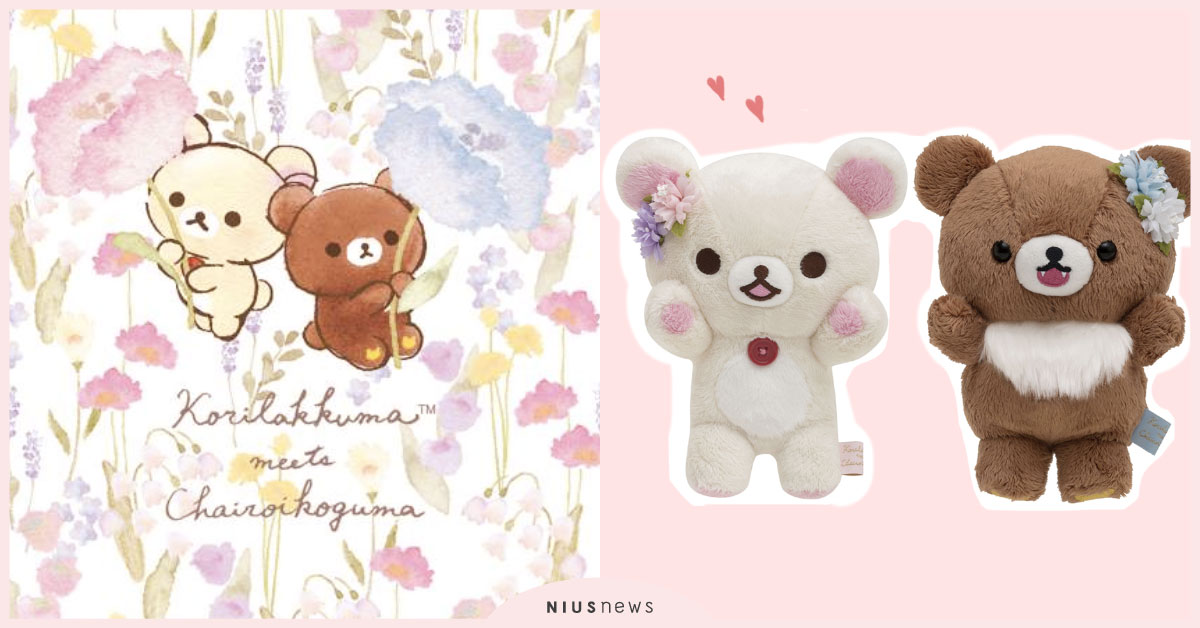 拉拉熊好朋友系列週邊，當小白熊遇見最愛蜂蜜的茶小熊，共度療癒時光 拉拉熊、小白熊、茶小熊