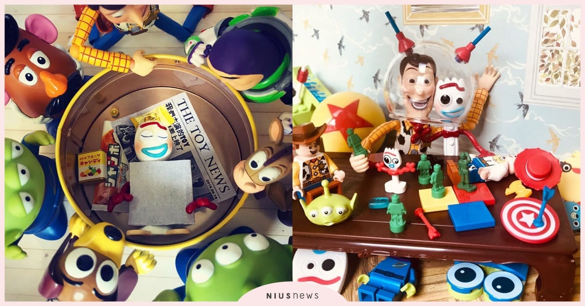 你沒看過的《玩具總動員4》番外篇，有一種友情叫胡迪和叉奇！| 打翻玩具箱 玩具總動員4、 叉奇、 胡迪、 扭蛋、 玩具總動員